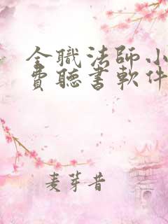 全职法师小说免费听书软件