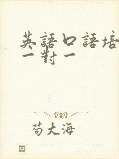 英语口语培训班一对一