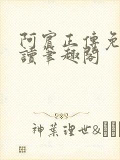阿宾正传免费阅读笔趣阁