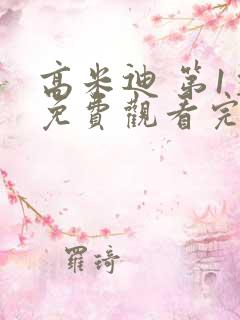 高米迪 第1季免费观看完整版高清