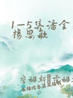 1—5集潘金莲杨思敏