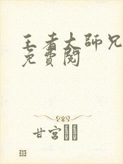 王者大师兄漫画免费阅