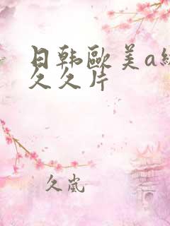 日韩欧美a级久久久片