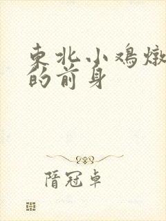 东北小鸡炖蘑菇的前身