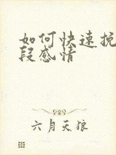 如何快速挽留一段感情