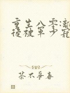 重生八零:离婚后被军少宠上天最近章节