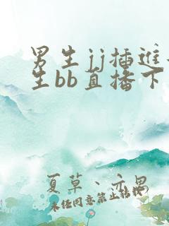 男生jj插进女生bb直播下载
