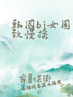 韩国bj女团极致慢摇