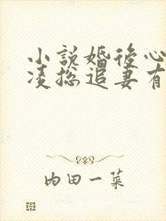 小说婚后心动:凌总追妻有点甜更新