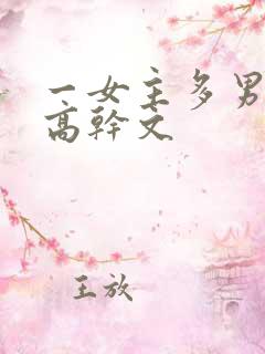 一女主多男主的高干文