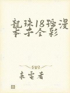 龙珠18号漫画本子全彩