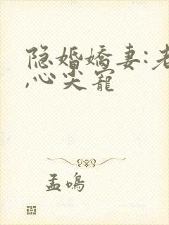 隐婚娇妻:老公,心尖宠