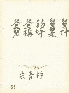 爸爸的舅舅的女儿称呼是什么