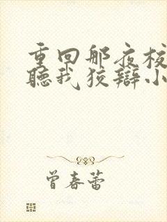 重回那夜校花你听我狡辩小说全文