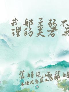 我那柔弱不能自理的夫君 无弹窗