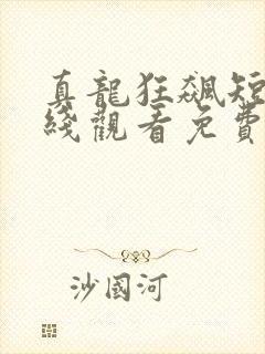 真龙狂飙短剧在线观看免费68集