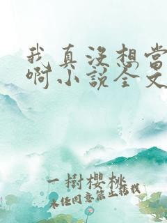 我真没想当皇帝啊小说全文