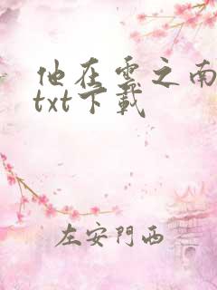 他在云之南小说txt下载