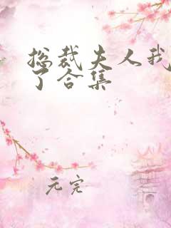 总裁夫人我当腻了合集