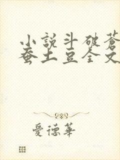 小说斗破苍穹天蚕土豆全文阅读