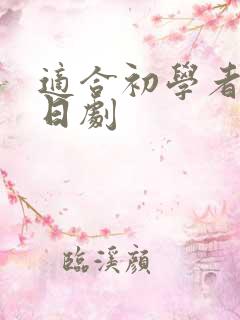 适合初学者看的日剧