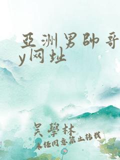 亚洲男帅哥gay网址