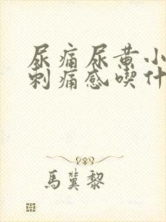 尿痛尿黄小便有刺痛感吃什么药
