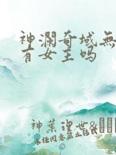 神澜奇域无双珠有女主吗