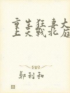 重生狂妻大佬宠上天战北庭