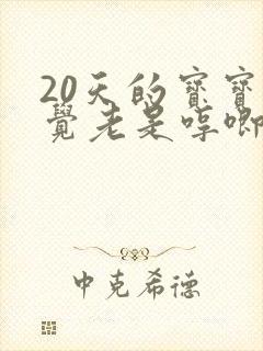 20天的宝宝睡觉老是哼唧使劲睡不踏实