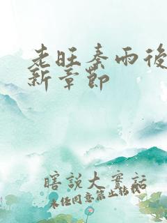 老旺秦雨后续最新章节
