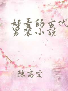 好看的古代女扮男装小说