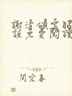 谢清颂云昭意小说免费阅读