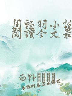 周轻羽小说免费阅读全文最新章节下载