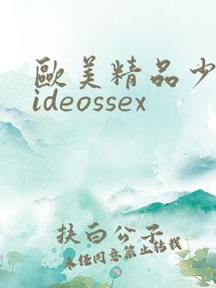 欧美精品少妇videossex