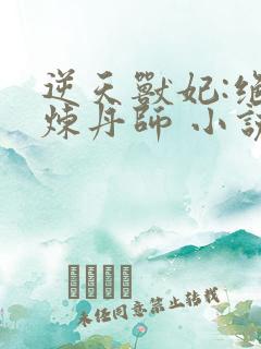 逆天兽妃:绝色炼丹师 小说