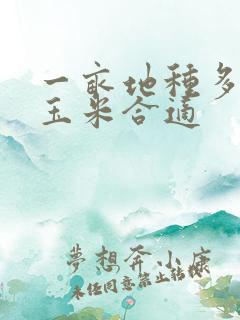一亩地种多少株玉米合适