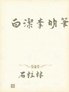 白洁李明笔趣阁