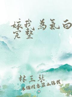 嫁我为气白月光完整