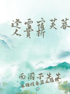 逢雪宿芙蓉山主人赏析