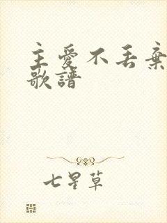 主爱不丢弃歌词歌谱