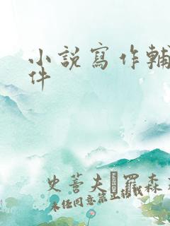 小说写作辅助软件