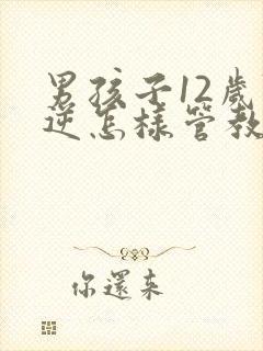 男孩子12岁叛逆怎样管教