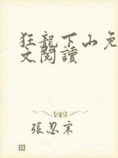 狂龙下山免费全文阅读