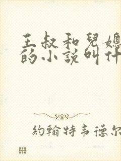 王叔和儿媳小莹的小说叫什么