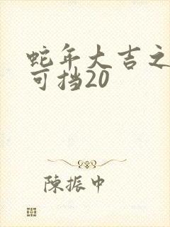 蛇年大吉之婚不可挡20