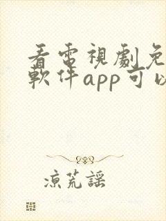 看电视剧免费的软件app可以投屏