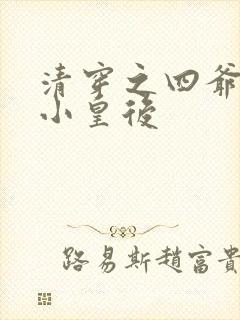清穿之四爷独宠小皇后