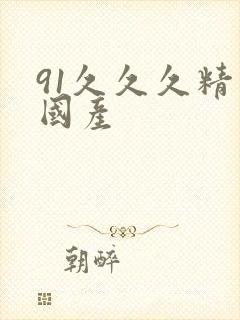 91久久久精品国产