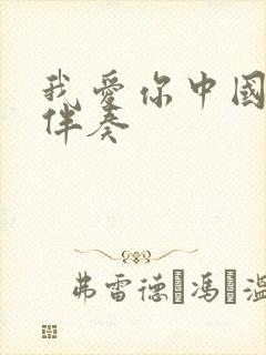 我爱你中国d调伴奏